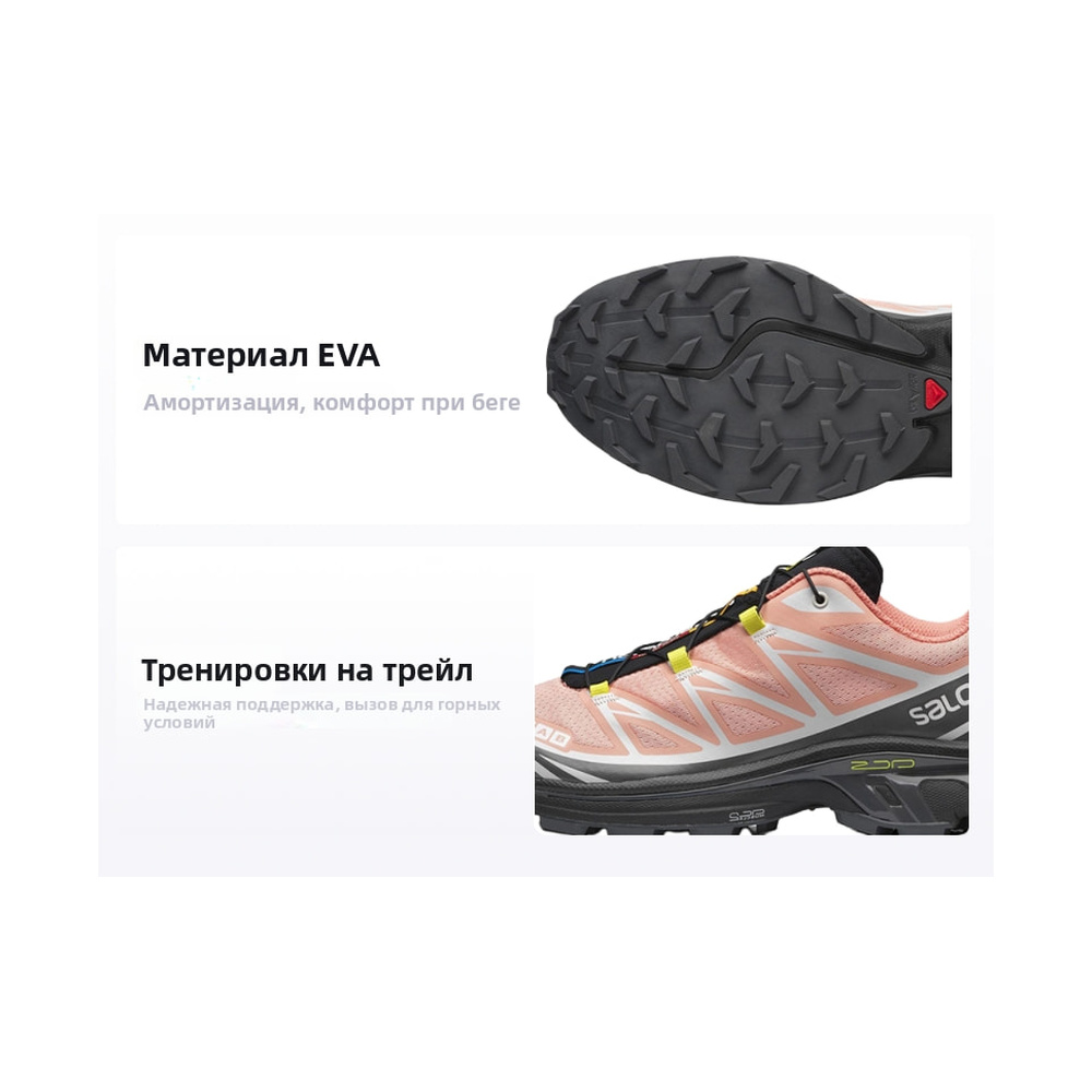 Salomon XT 6 'Blooming Dahlia / Monument / Black' Мужские
