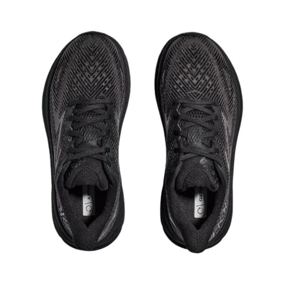 Hoka One Clifton 9 'Black Black' Мужские