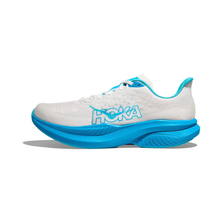 Hoka Mach 6 'White Skyward Blue' Мужские