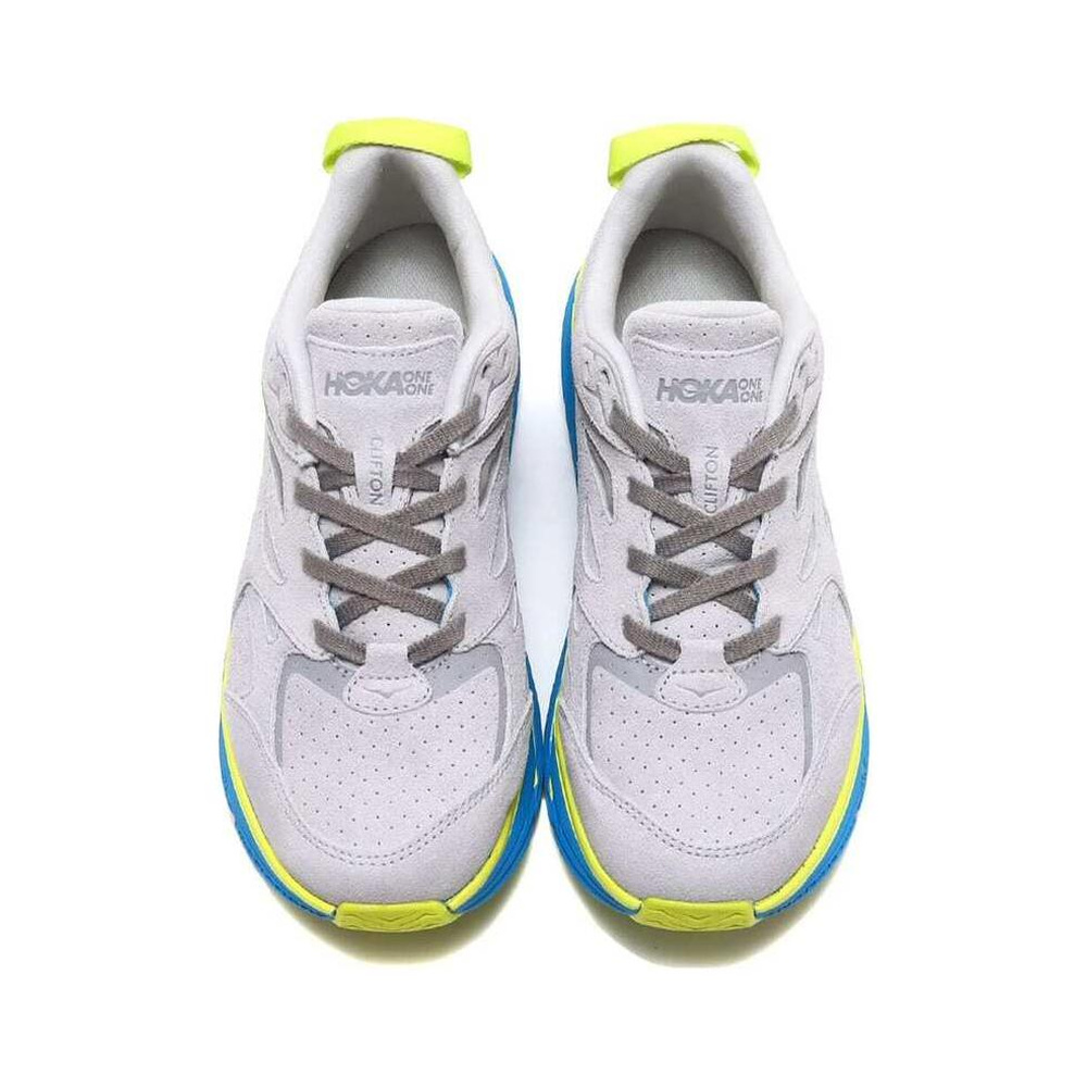Hoka Clifton L 'Suede Lunar Rock Diva Blue' Мужские