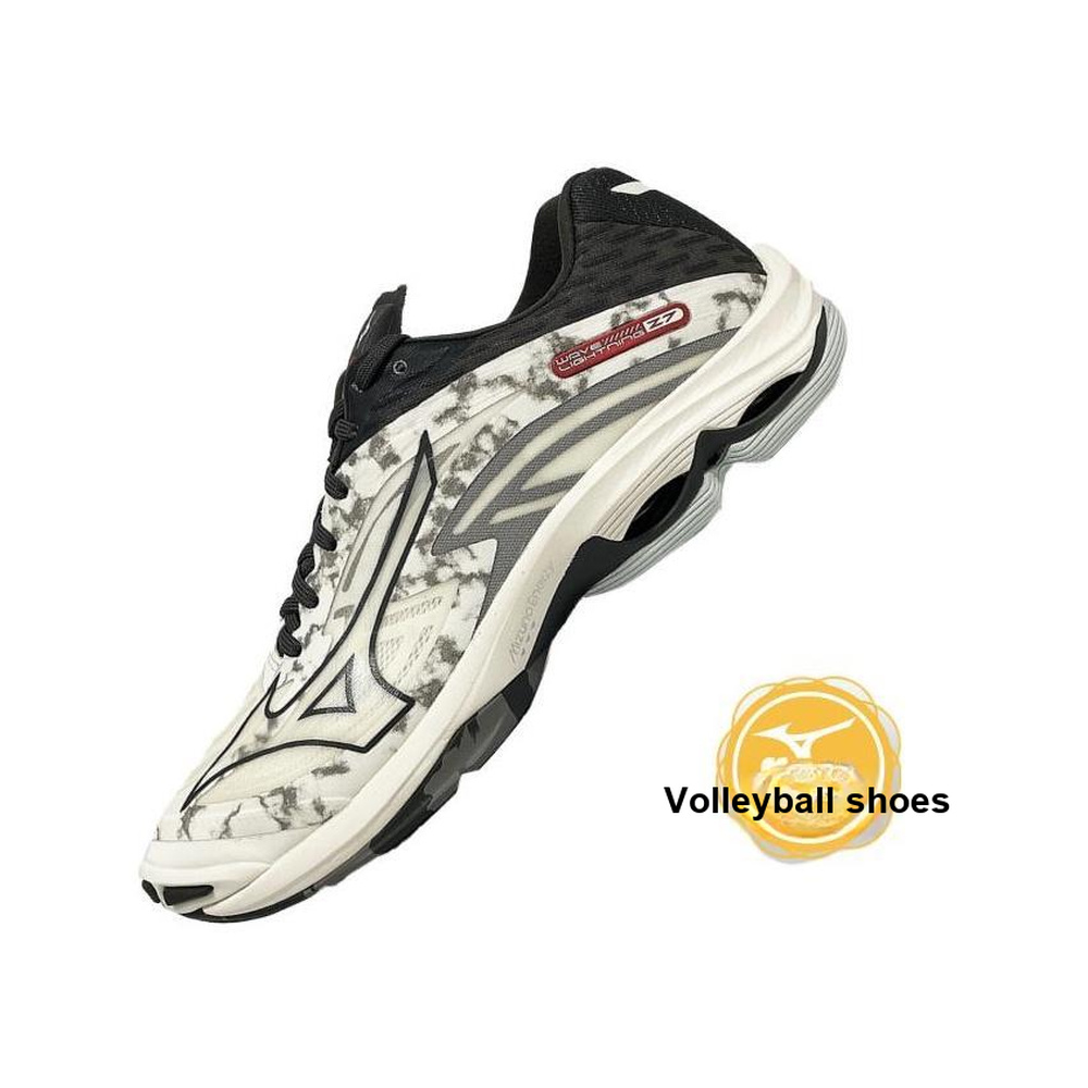 Mizuno Wave Lightning Z7 'Snow / Black / Red' Мужские