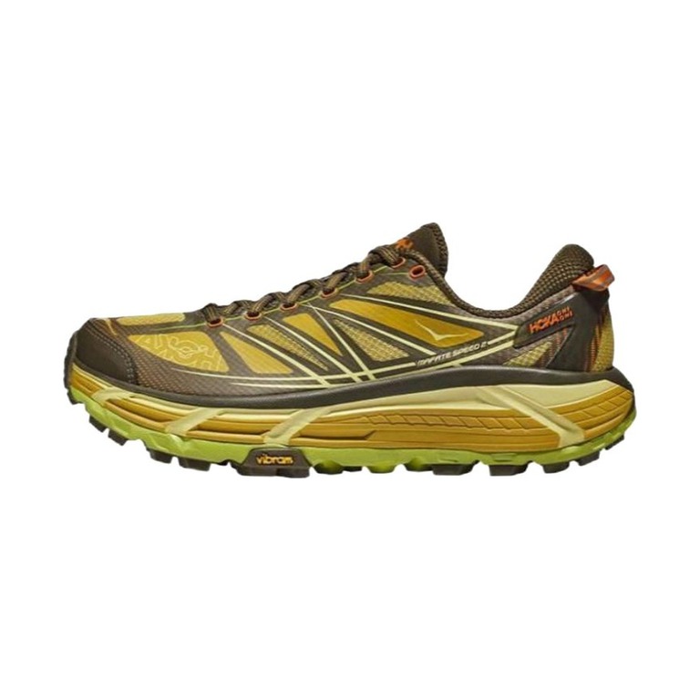 Hoka Mafate Speed 2 'Dark Olive / Golden Yellow' Мужские