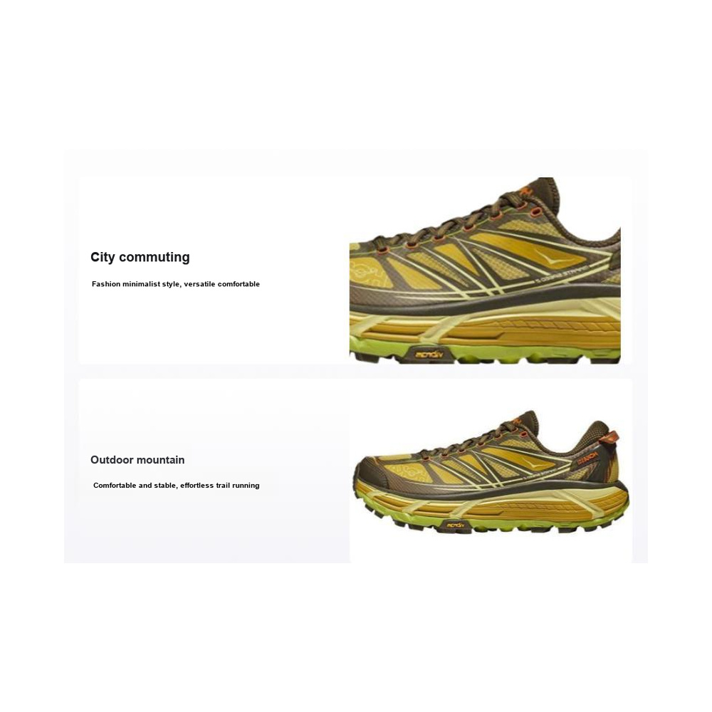 Hoka Mafate Speed 2 'Dark Olive / Golden Yellow' Мужские