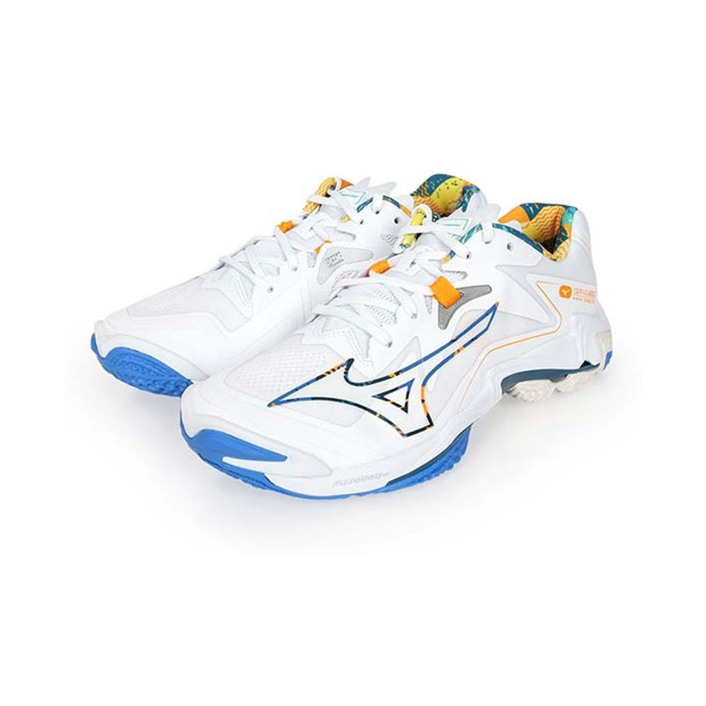 Mizuno Wave Lightning Z8 'White / Orange / Blue' Мужские