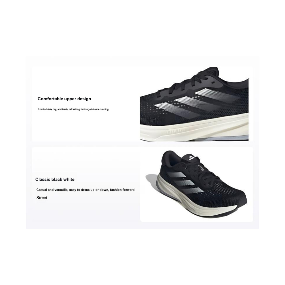 Adidas Supernova 'Rise Black White Purple' Мужские