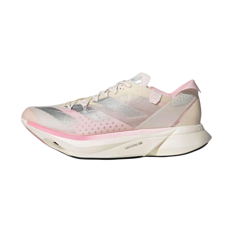 Adidas Adizero Adios Pro 3 'White Silver Clear Pink' Мужские