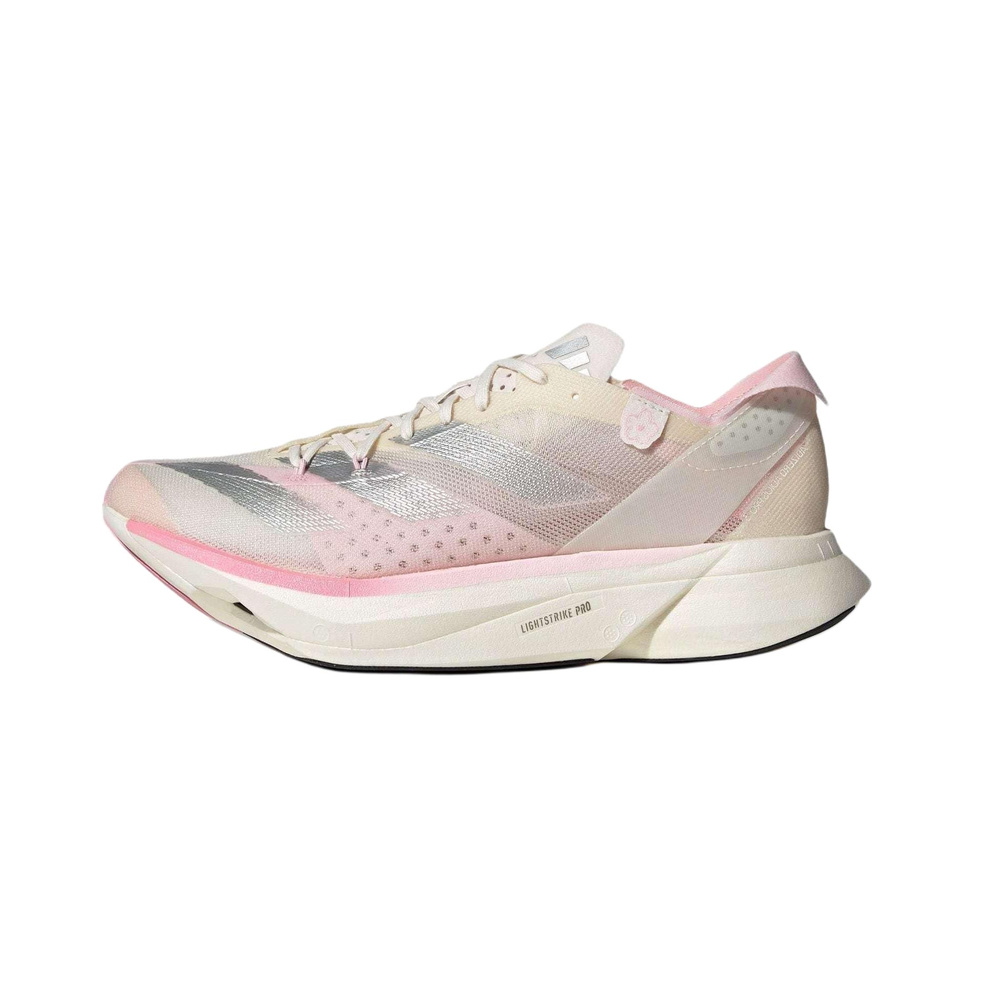 White Silver Clear Pink