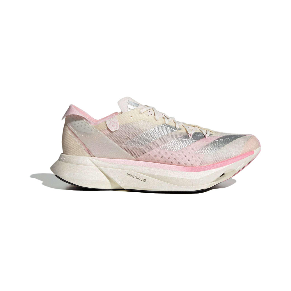 Adidas Adizero Adios Pro 3 'White Silver Clear Pink' Мужские