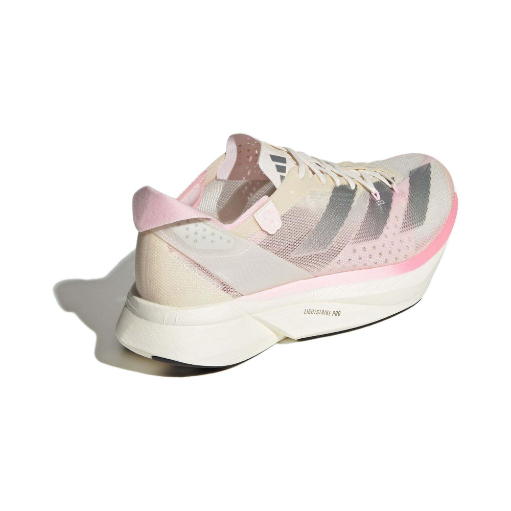 Adidas Adizero Adios Pro 3 'White Silver Clear Pink' Мужские