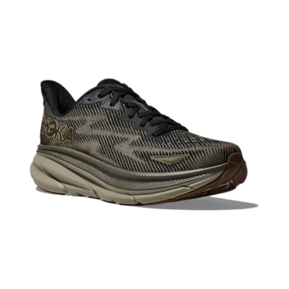 Hoka One Clifton 9 'Black Green' Мужские