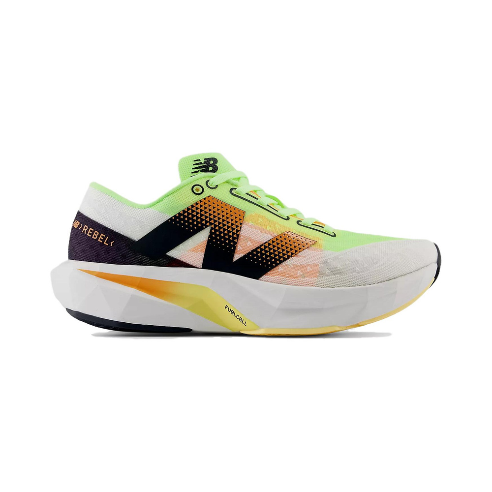 New Balance Fuelcell Rebel V4 'White / Racer Blue / Silt Red / Black' Мужские