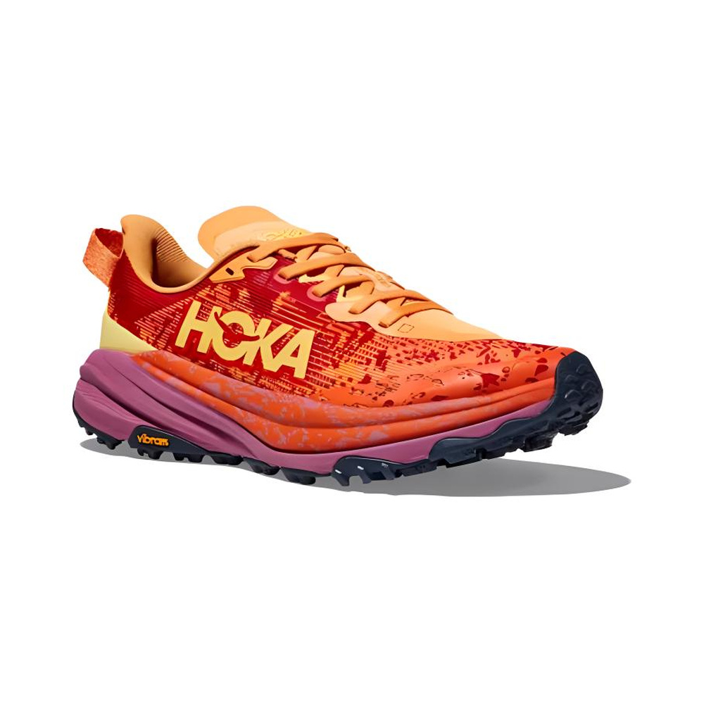 Hoka Speedgoat 6 Wide 'Sherbet Beet Root' Женские