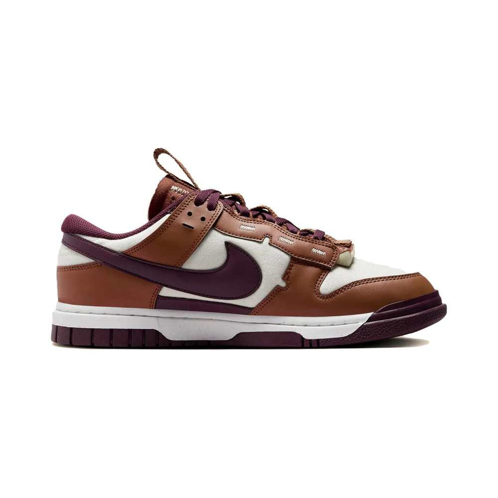 Nike Dunk Low 'Light British Tan / Burgundy Crush' Мужские
