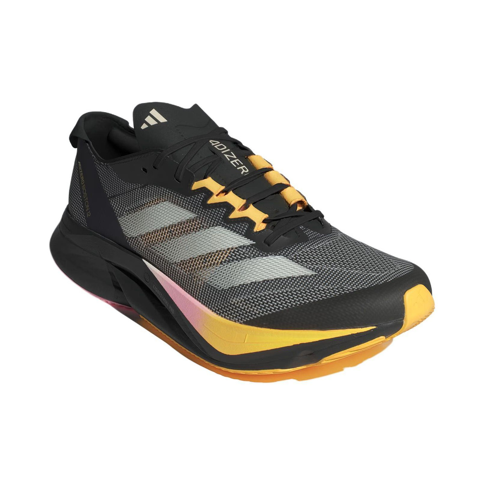 Adidas Adizero Boston 12 'Black Grey' Мужские
