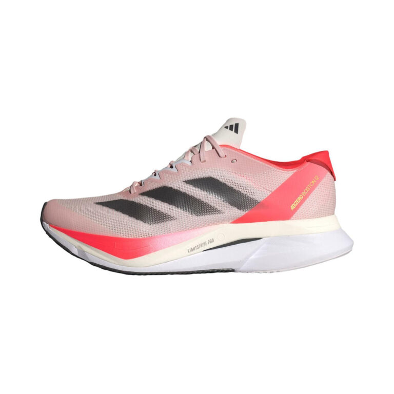 Adidas Adizero Boston 12 'Sand Pink / Solar Red' Женские
