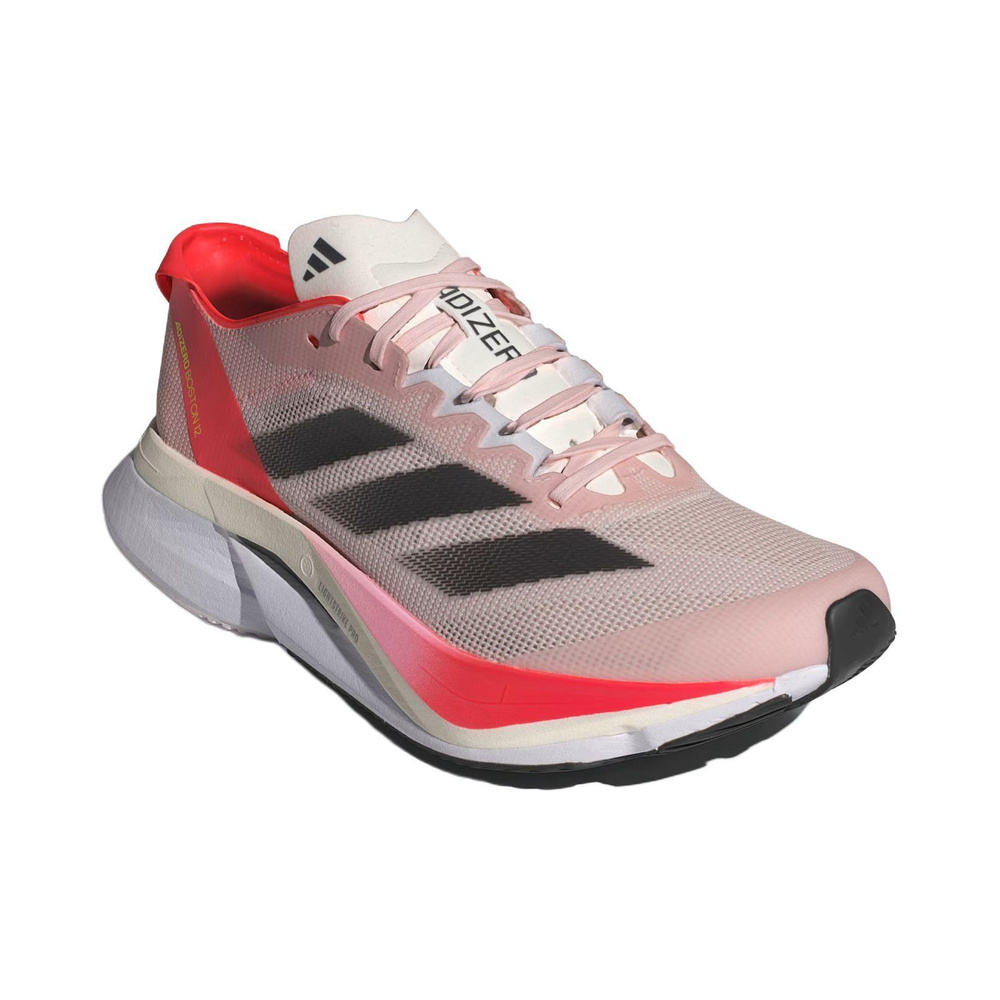 Adidas Adizero Boston 12 'Sand Pink / Solar Red' Женские
