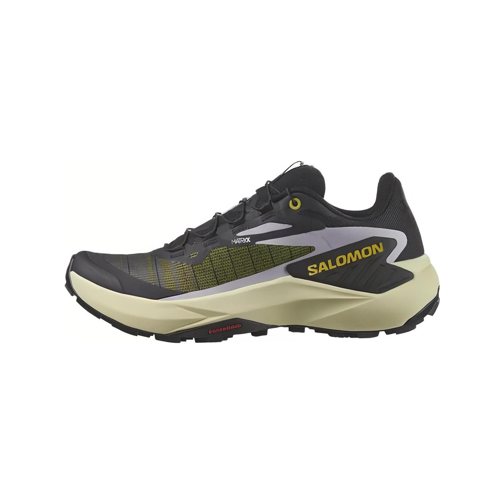 Salomon Genesis 'Black / Yellow Green / Purple' Женские