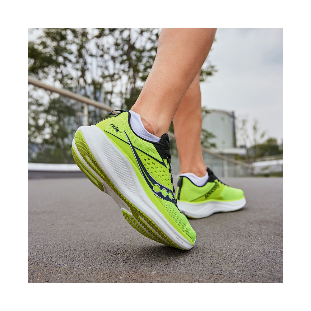 Saucony Ride 'Neon Green Blue' Мужские