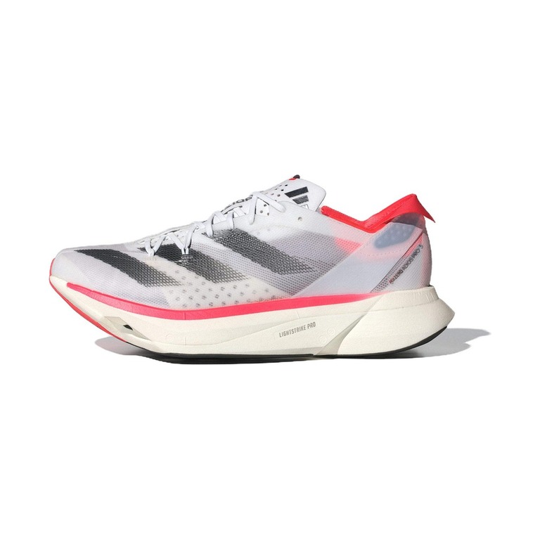 Adidas Adizero Adios Pro 3 'White Black Solar Red' Мужские