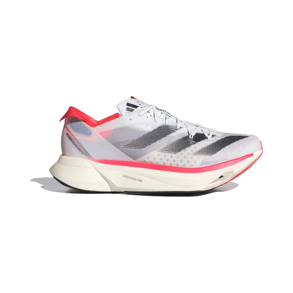 Adidas Adizero Adios Pro 3 'White Black Solar Red' Мужские