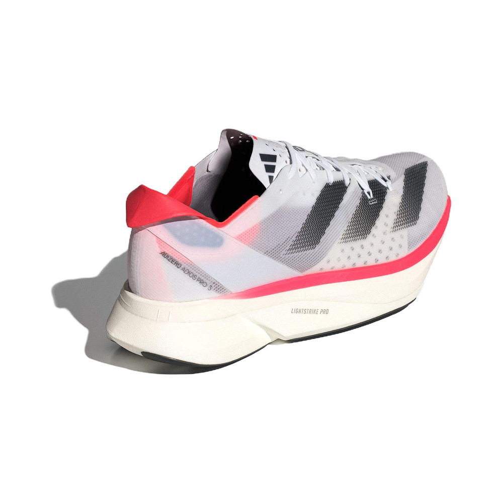 Adidas Adizero Adios Pro 3 'White Black Solar Red' Мужские