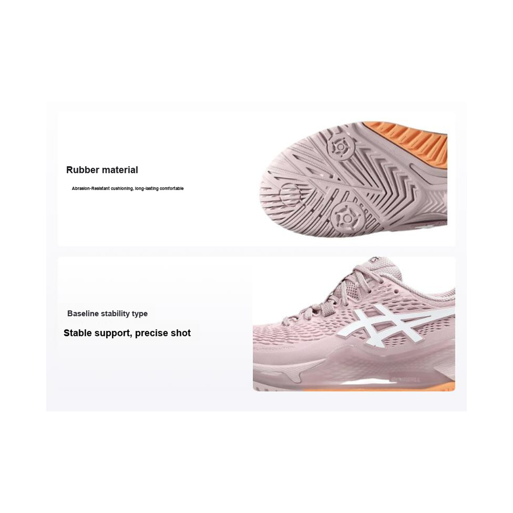 ASICS Gel-Resolution 9 'Purple White' Женские