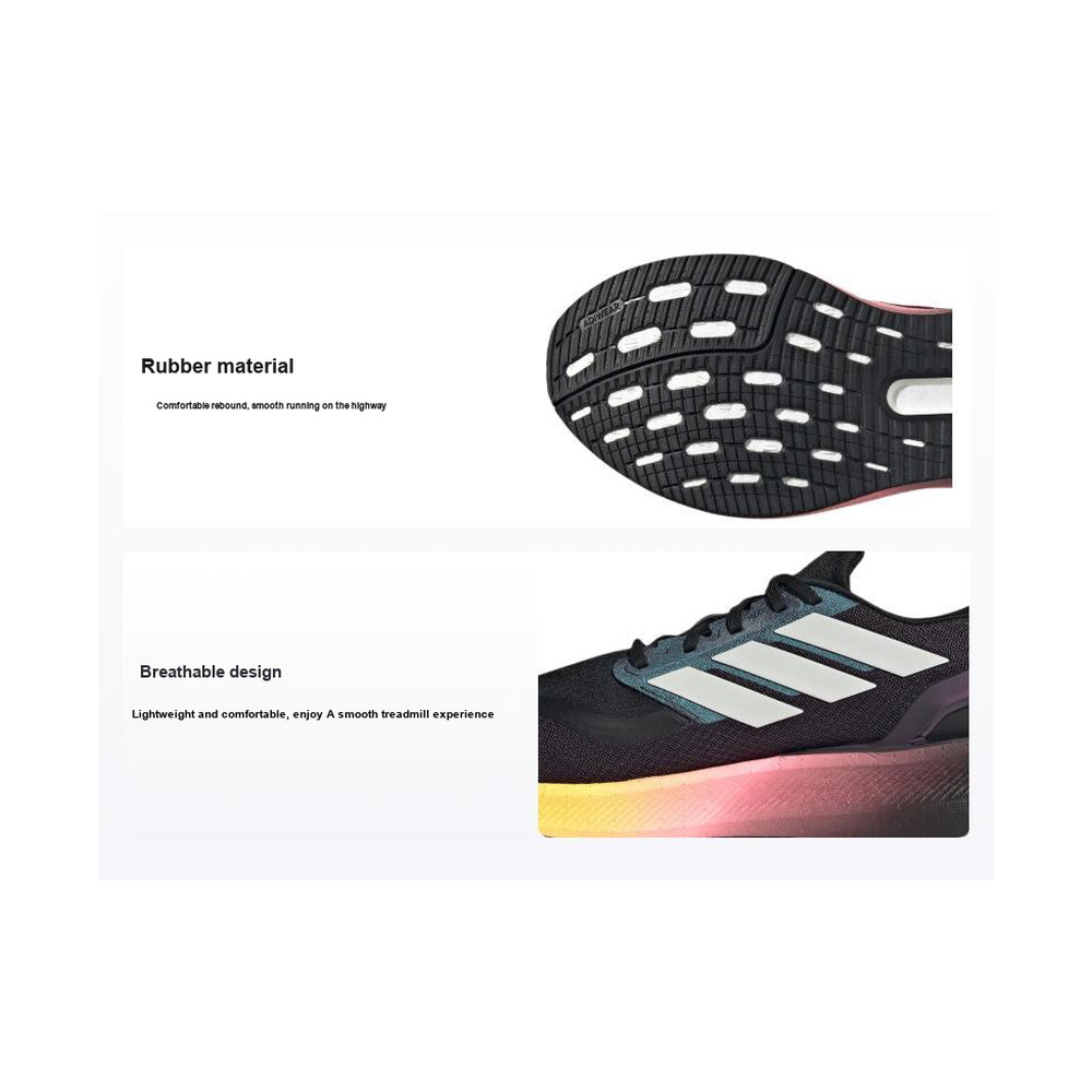 Adidas Pureboost 5 'Black / Metallic White' Мужские