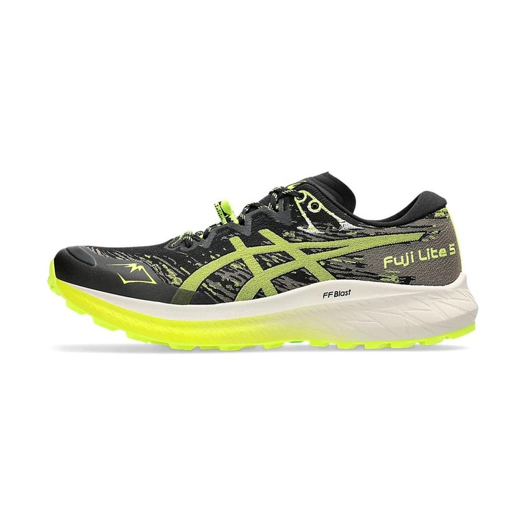 Asics Fuji Lite 'Black Safety Yellow' Мужские