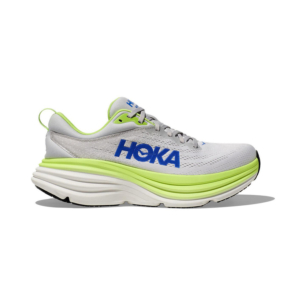 Hoka Bondi 8 'Grey / Light Green' Мужские