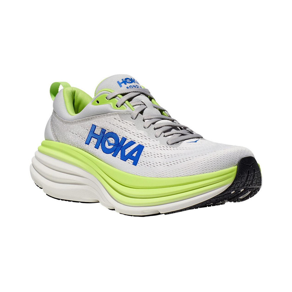 Hoka Bondi 8 'Grey / Light Green' Мужские