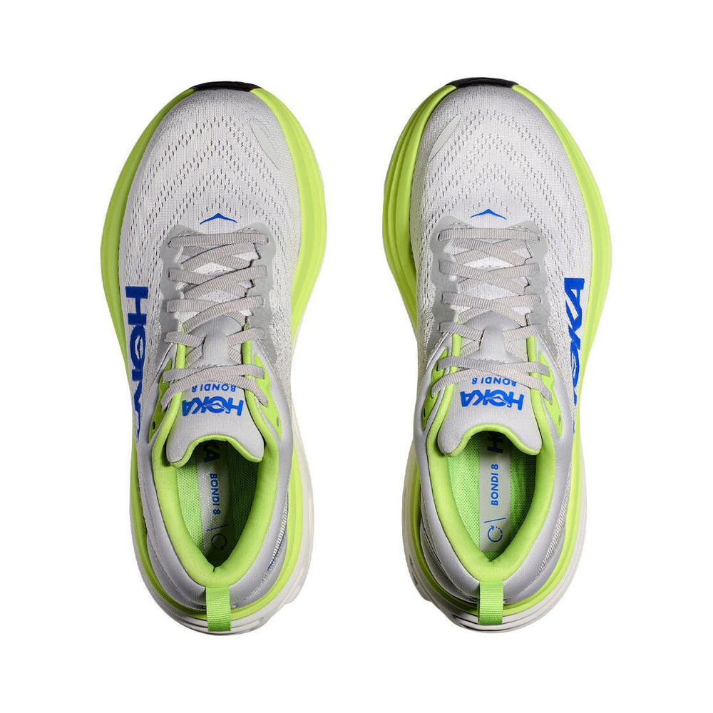 Hoka Bondi 8 'Grey / Light Green' Мужские