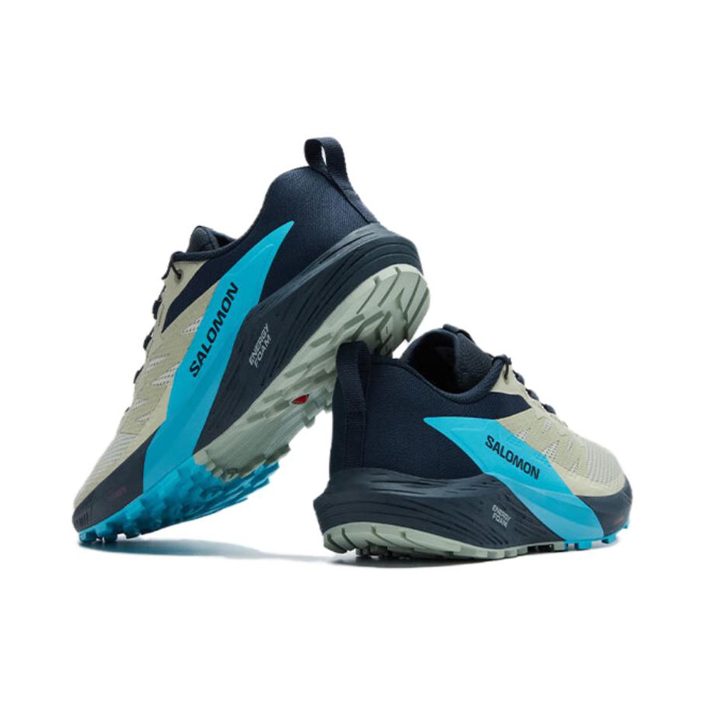 Salomon Sense Ride 5 'Alfalfa / Carbon / Peacock Blue' Мужские