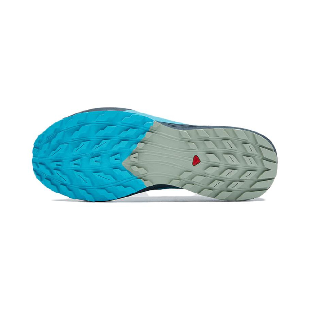 Salomon Sense Ride 5 'Alfalfa / Carbon / Peacock Blue' Мужские
