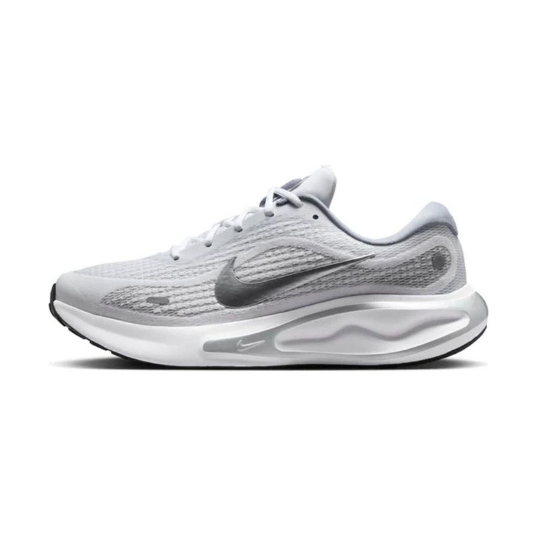 Nike Journey Run 'White / Black / Ashen Slate / Metallic Silver' Мужские