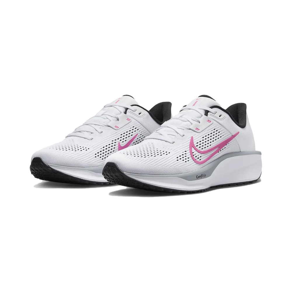 Nike Quest 6 'Black / White / Metallic Silver / Black' Женские