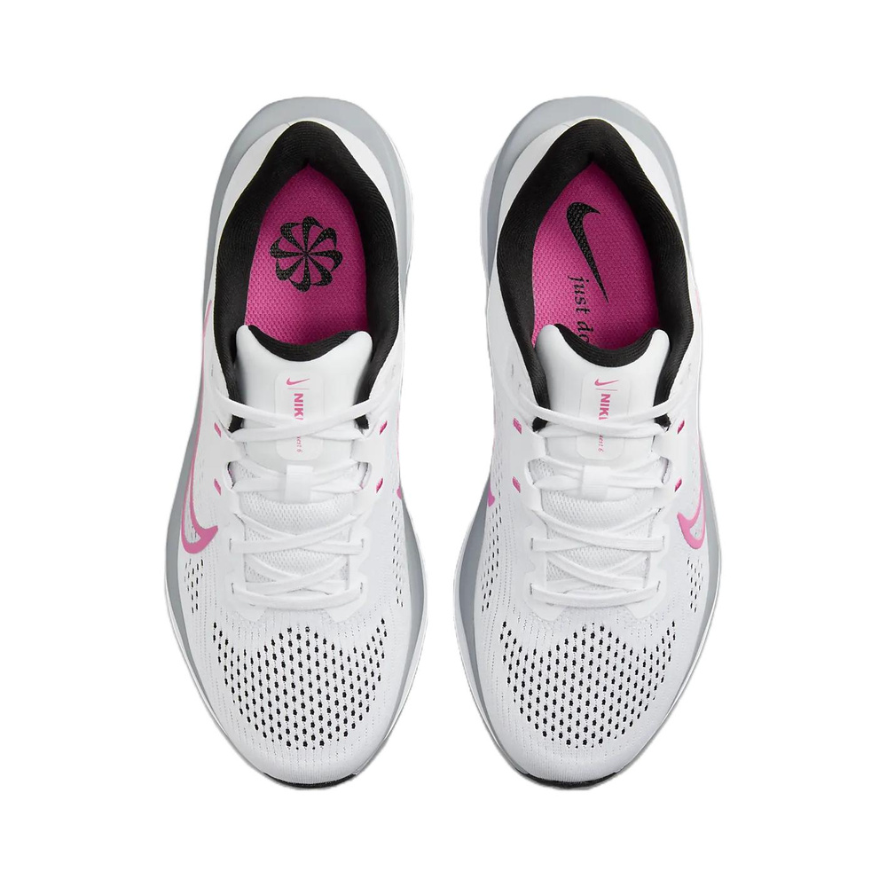 Nike Quest 6 'Black / White / Metallic Silver / Black' Женские