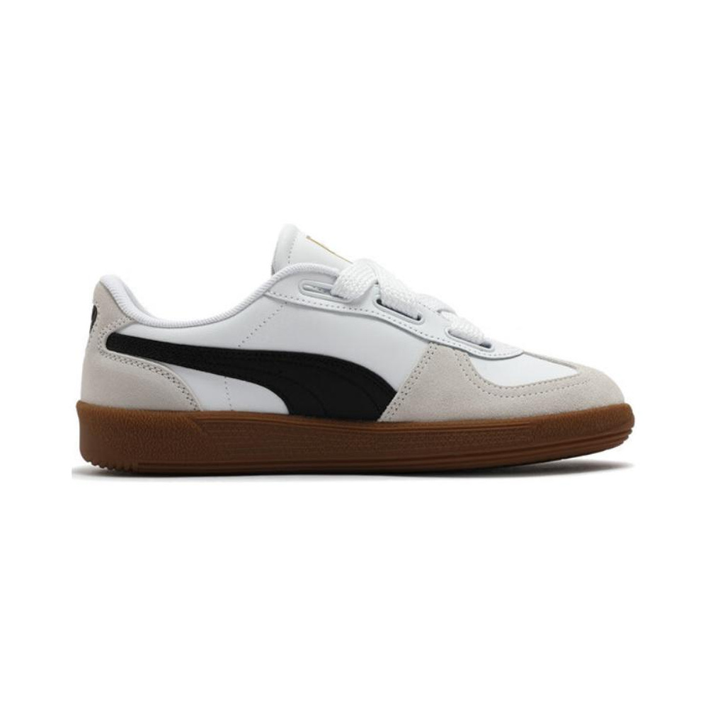 Puma Palermo 'Lace Sd White Black Vapor Grey' Женские