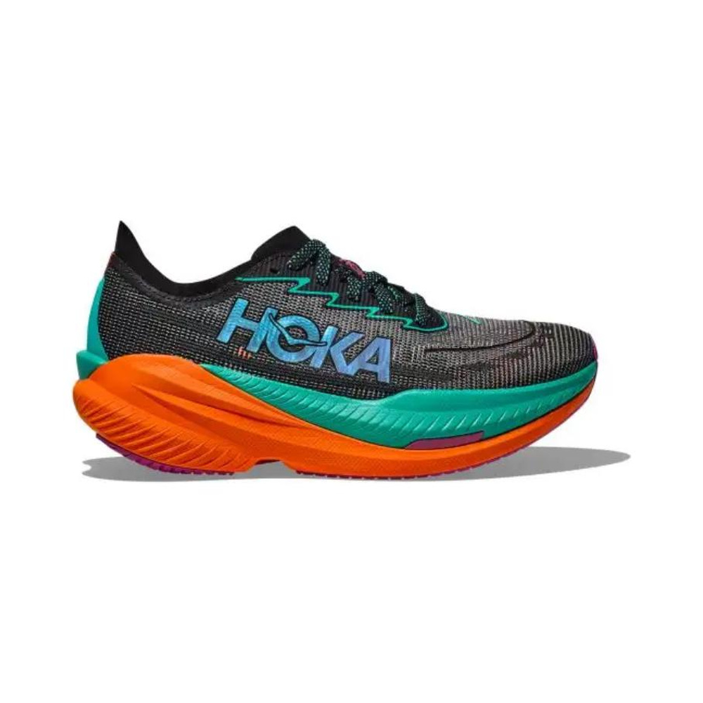 Hoka One Mach X 2 'Black Electric Aqua' Мужские