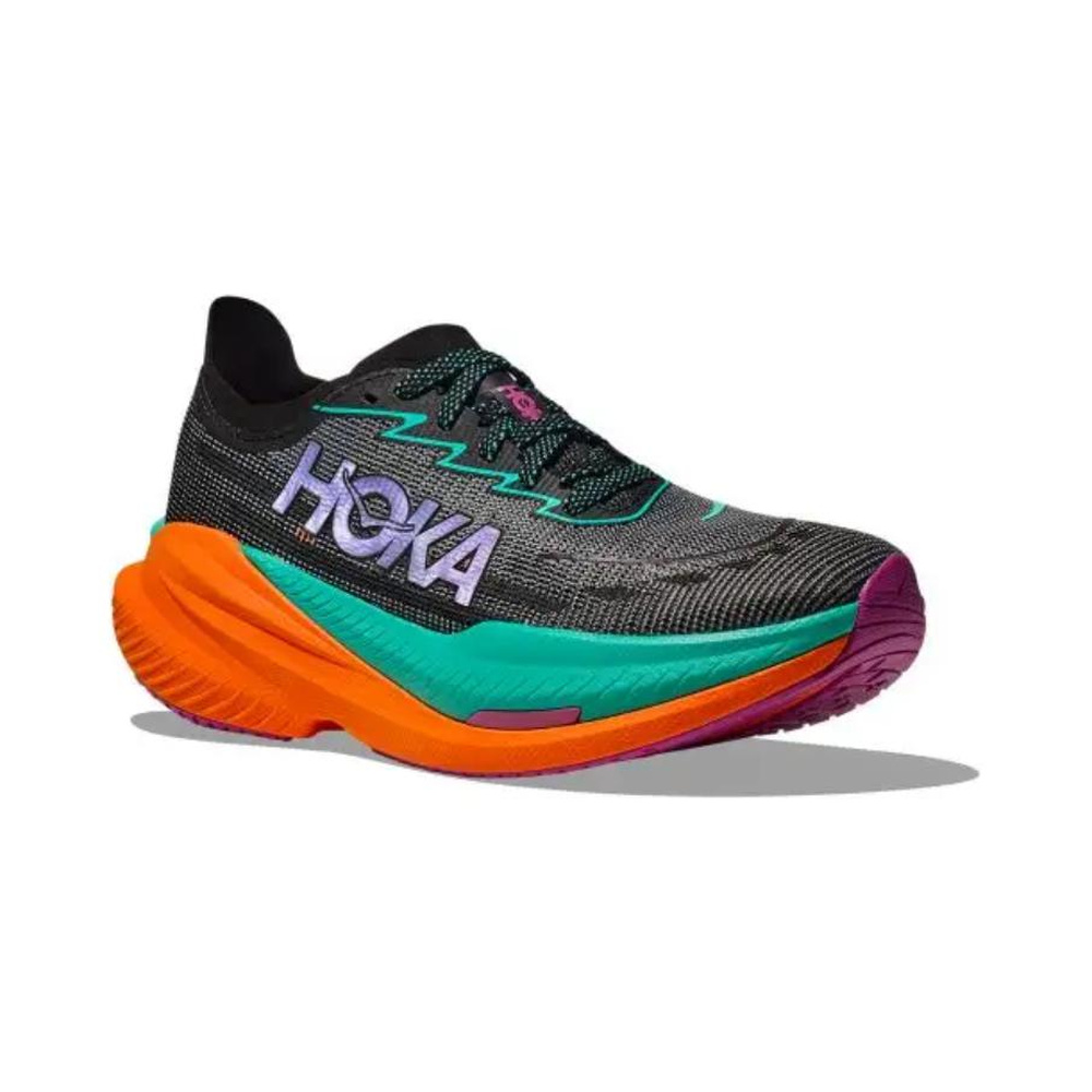 Hoka One Mach X 2 'Black Electric Aqua' Мужские