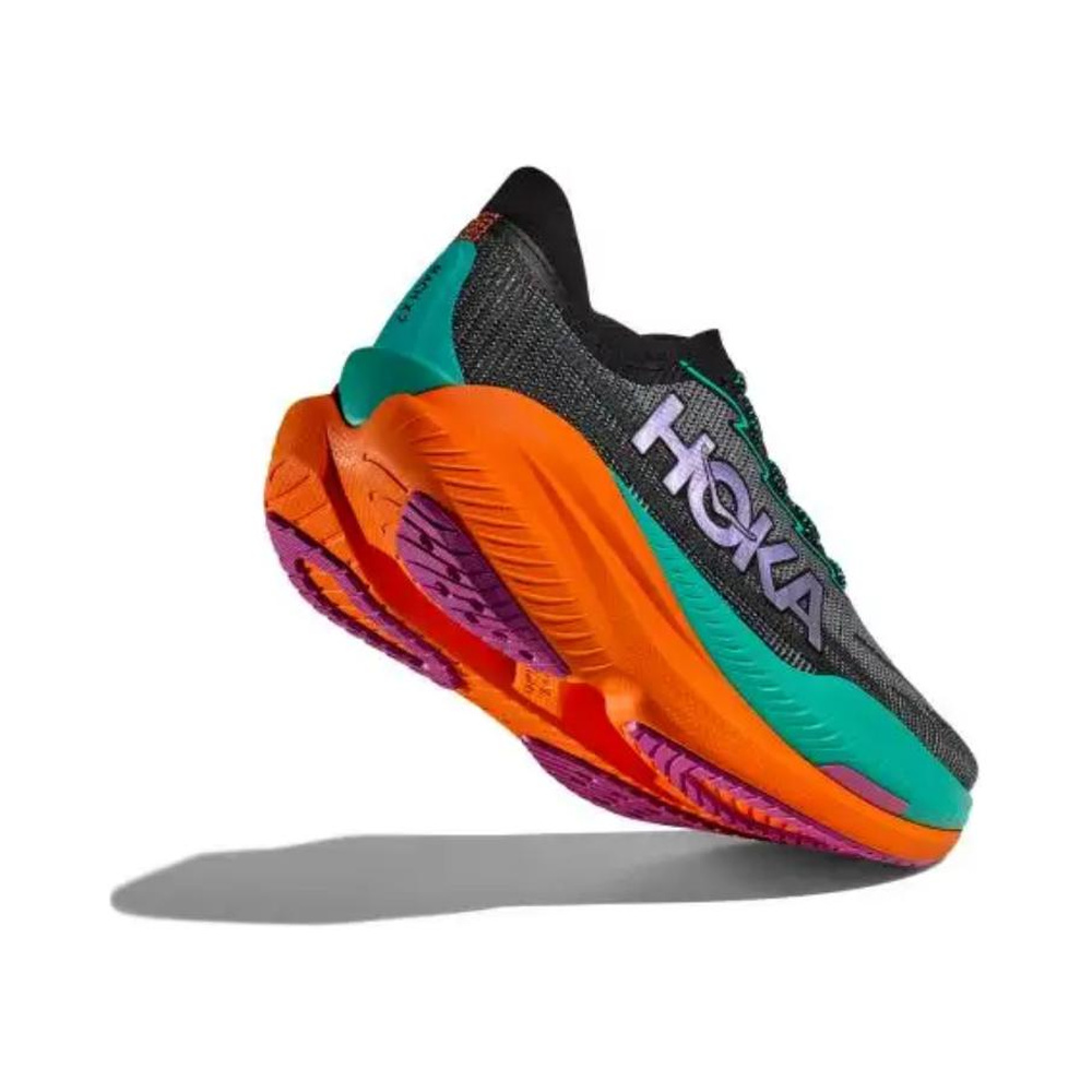 Hoka One Mach X 2 'Black Electric Aqua' Мужские