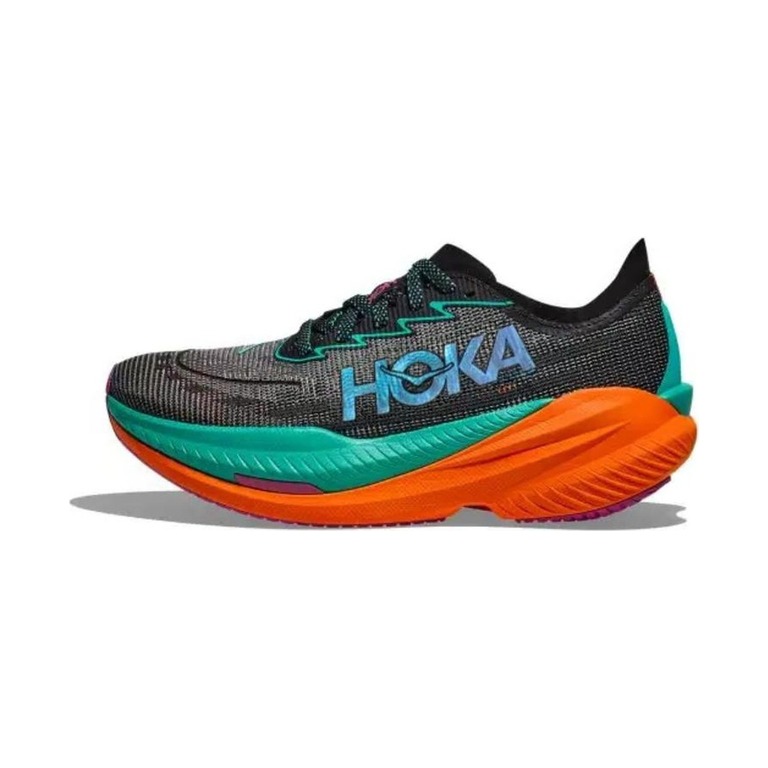 Hoka Mach X 2 'Black Electric Aqua' Женские