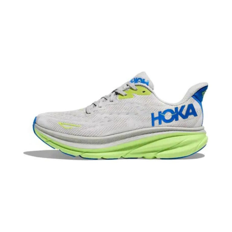 Hoka Clifton 9 'Grey / Cobalt Blue' Мужские