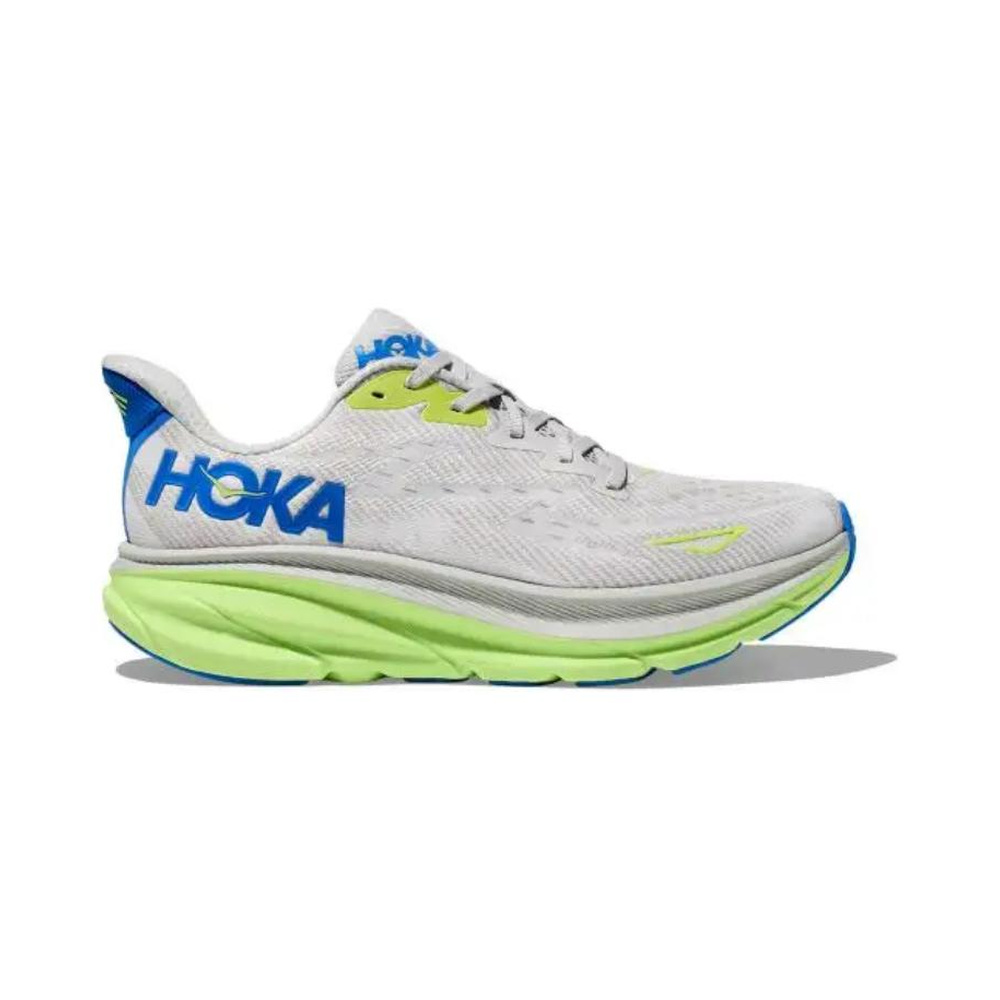 Hoka One Clifton 9 'Grey / Cobalt Blue' Мужские
