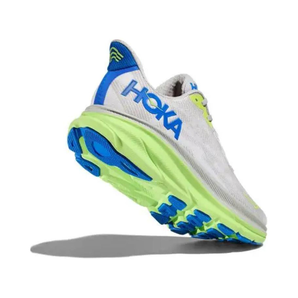Hoka One Clifton 9 'Grey / Cobalt Blue' Мужские