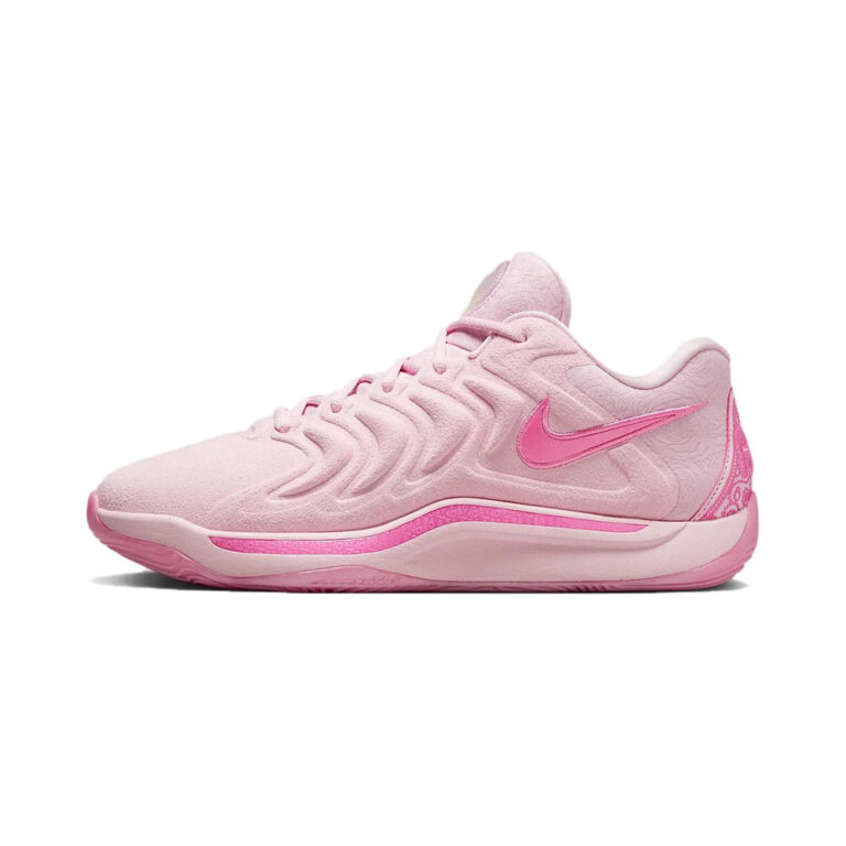 Nike Kd 17 'Pink Oxford / Red Stardust / Enamel Green / Coconut Milk' Мужские