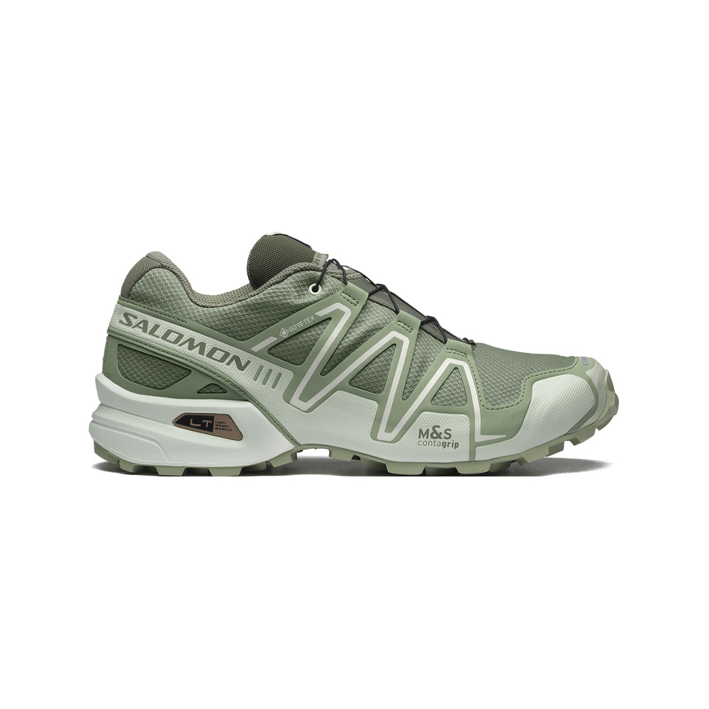 Salomon Speedcross 'Gore Tex Deep Lichen Green Tea Icicle' Мужские