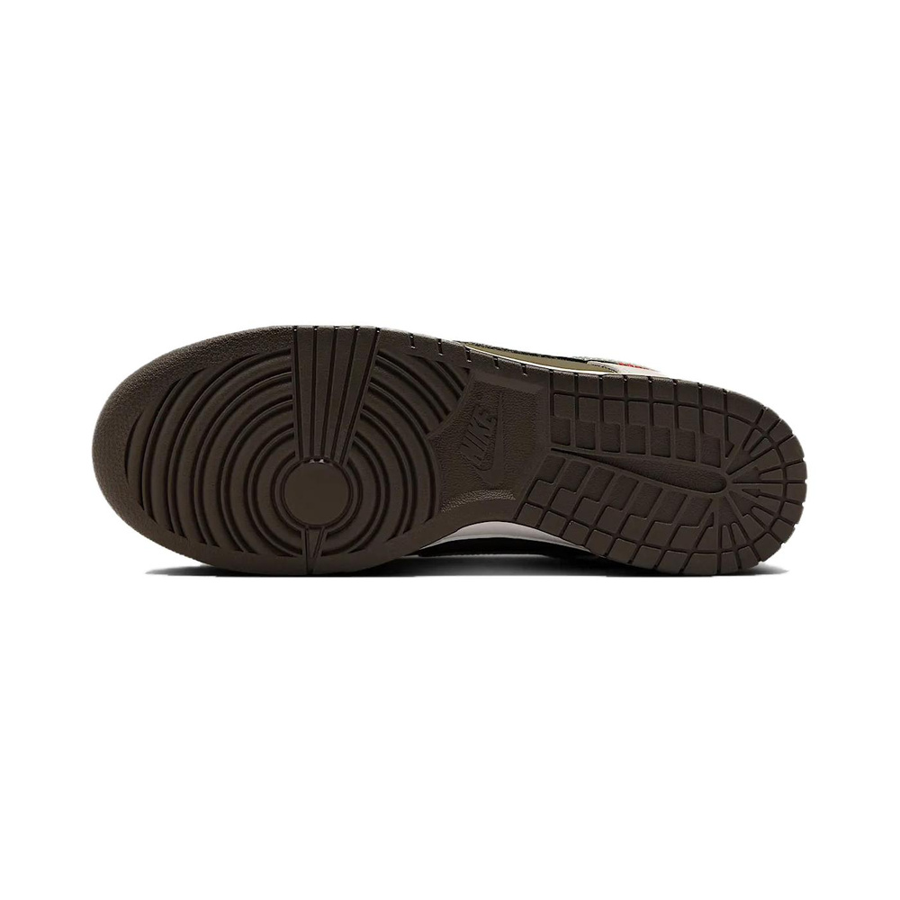 Nike Dunk 'Hazelnut White Metallic Silver Fauna Brown' Мужские