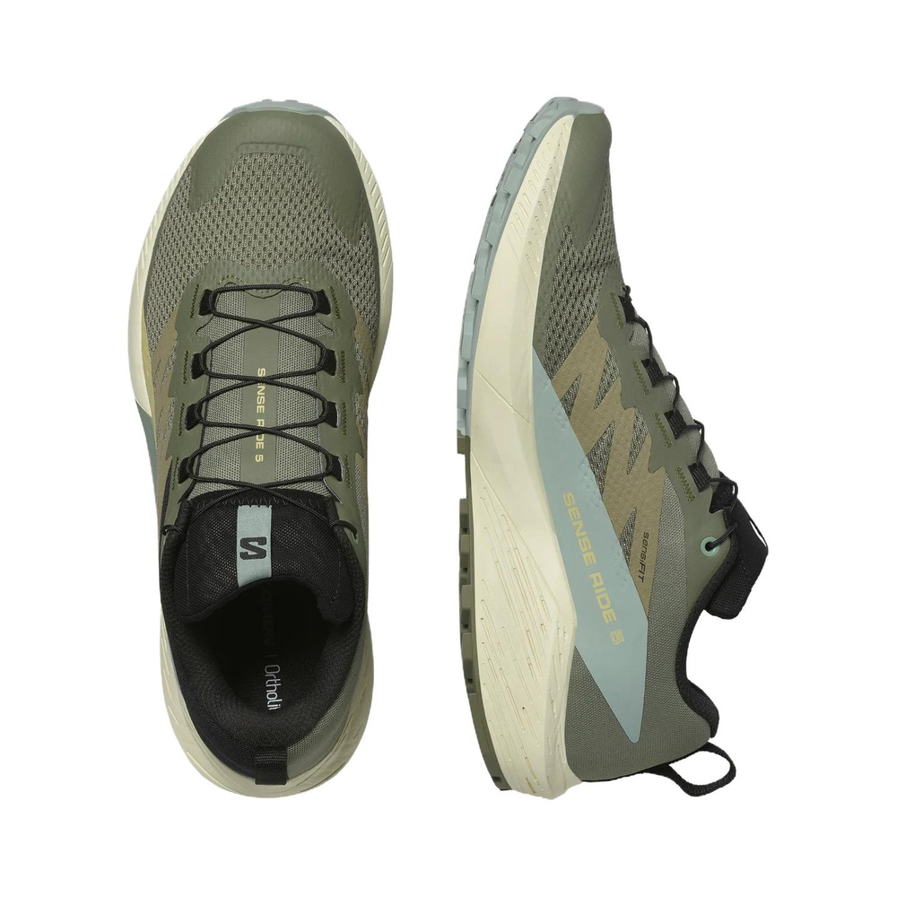 Salomon Sense Ride 5 'Deep Lichen Green / Black / Green Milieu' Мужские