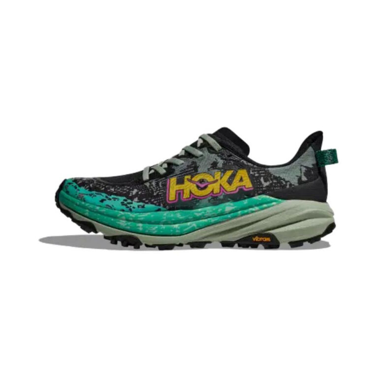 Hoka Speedgoat 6 'Black / Green' Женские