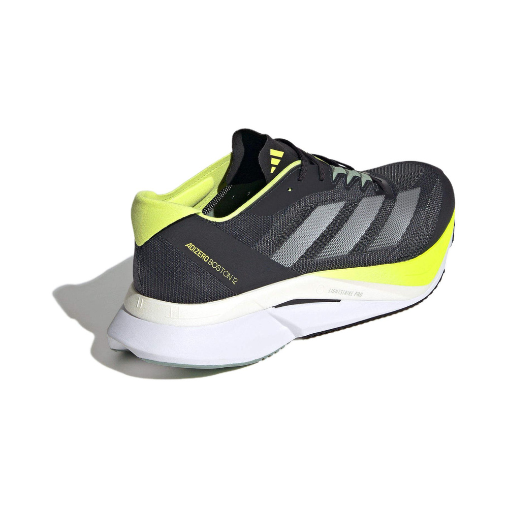 Adidas Adizero Boston 12 'Silver Metallic Pulse Lime' Мужские